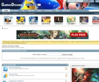 Gamesdreams.com(Games Dreams) Screenshot