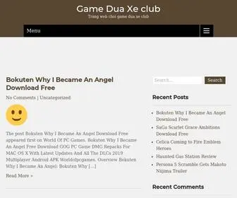 Gamesduaxe.com(Trang web choi game dua xe club) Screenshot