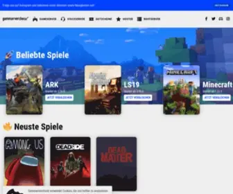 Gameservercheck.com(Gameservercheck) Screenshot