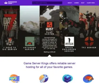 Gameserverkings.com(Gameserverkings) Screenshot