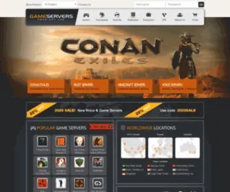 Gameservers.com(Game Servers) Screenshot