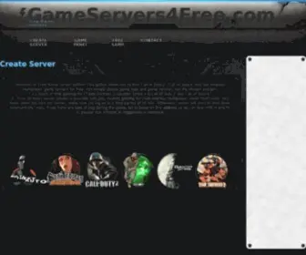 Gameservers4Free.com(:: ::) Screenshot