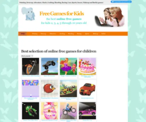 Gamesforkidsfree.net(Gamesforkidsfree) Screenshot