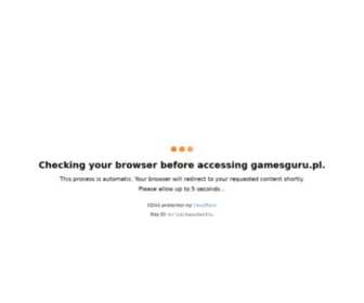 Gamesguru.pl(Niezależny portal o grach i technologii) Screenshot