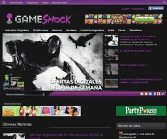 Gameshock.vg(Hablamos de videojuegos) Screenshot