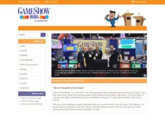 Gameshowmania.com(Customers have been using our game show equipment for the past 20 years. Game Show Mania) Screenshot