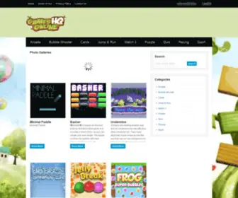 GameshqOnline.com(Games HQ) Screenshot