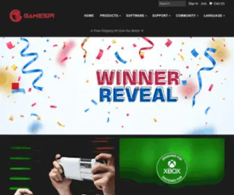 Gamesir.hk(GameSir Official Store) Screenshot