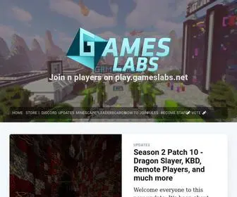 Gameslabs.net(The GamesLabs Network) Screenshot