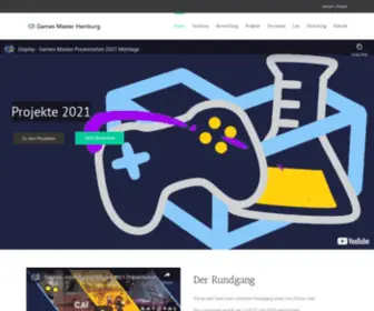 Gamesmaster-Hamburg.de(Games-Master Hamburg) Screenshot