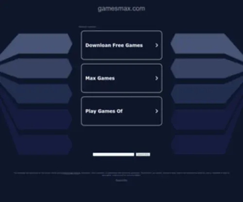 Gamesmax.com(Gamesmax) Screenshot
