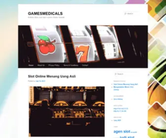 Gamesmedicals.com Screenshot