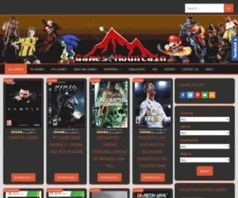 Gamesmountain.com(Download Free Games) Screenshot