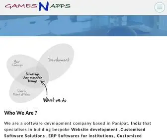 Gamesnapps4U.com(Website Development) Screenshot