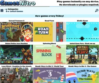 Gamesnitro.com(Play instant games) Screenshot