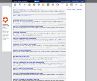 Gamesocial.net(Games news) Screenshot