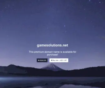 Gamesolutions.net(Alternatives How to Play Old Flash Games and Various Emulators) Screenshot