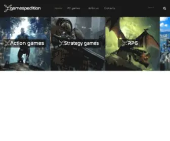 Gamespedition.com(PC games insights) Screenshot