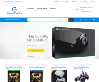 Gamesplusinc.com(Products) Screenshot