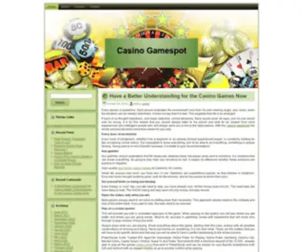 Gamespotclone.com(Gamespot clone) Screenshot