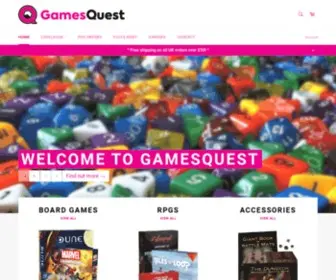 Gamesquest.co.uk(Gamesquest) Screenshot