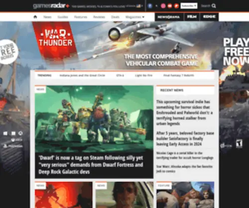 Gamesradar.com(Gamesradar) Screenshot