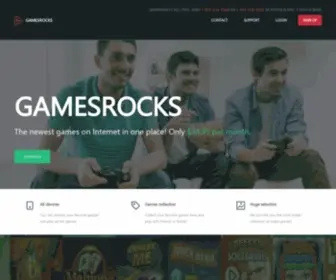 Gamesrocks.net(Gamesrocks) Screenshot
