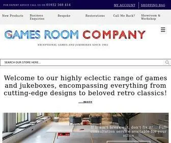 Gamesroomcompany.com(The Games Room Company) Screenshot