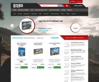 Gamesshop.cz(V našem e) Screenshot