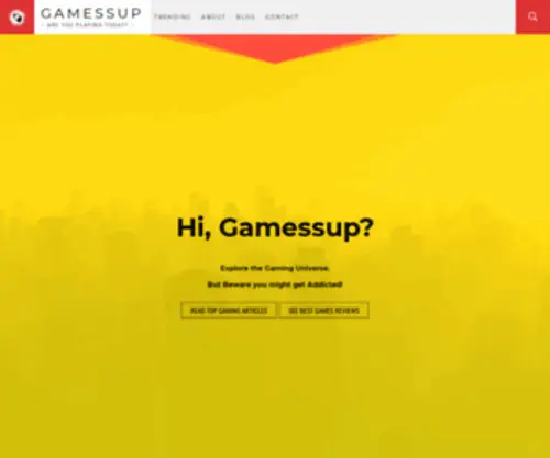 Gamessup.com(Gamessup) Screenshot