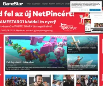 Gamestar.hu(Magyarország piacvezető gamer és lifestyle magazinja) Screenshot