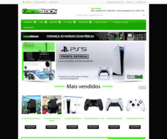 Gamestock.com.br(Shop) Screenshot