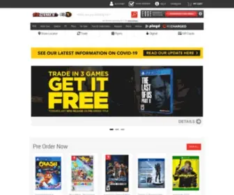 Gamestop.ca(The largest video game retailer in Canada) Screenshot