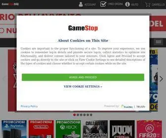 Gamestop.it(Videogiochi, Console, Accessori e Merchandise) Screenshot