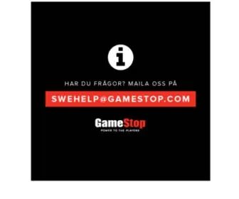Gamestop.se(Konsoler, spel och tillbeh) Screenshot