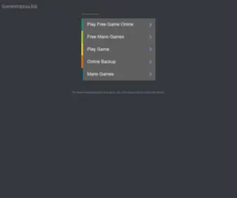 Gamestoplay.biz(Games To Play) Screenshot