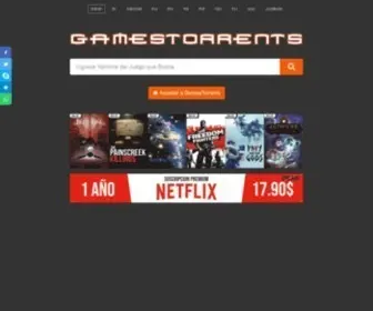 Gamestorrents.fm(Descargar Juegos Torrent Gratis GamesTorrents) Screenshot