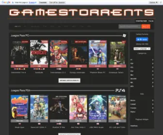 Gamestorrents.to(Gamestorrents) Screenshot