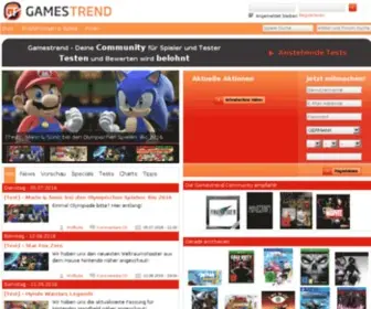 Gamestrend.de(Finde Spiele nach Deinen Vorlieben) Screenshot