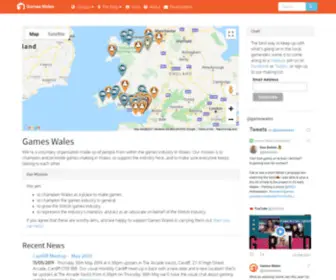 Gameswales.org(Games Wales) Screenshot