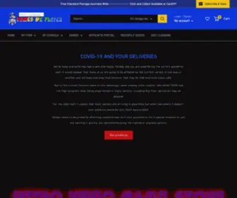 Gamesweplayed.com.au(Retro Video Games and Accessories) Screenshot