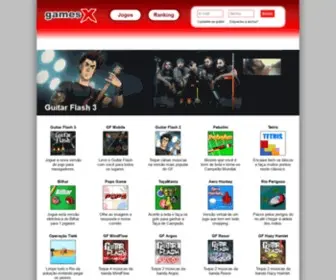 Gamesx.com.br(Games X) Screenshot