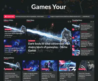 Gamesyour.com(Gamesyour) Screenshot