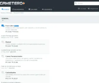 Gametero.com(Portal de videojuegos y entretenimiento) Screenshot