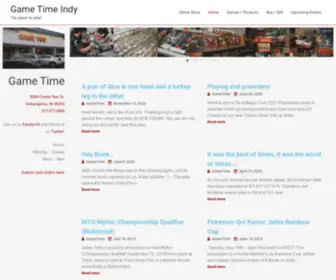 Gametimeindy.com(Game Time Indy) Screenshot