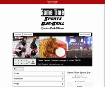 Gametimesportsbarsav.com(RICHMOND HILL) Screenshot