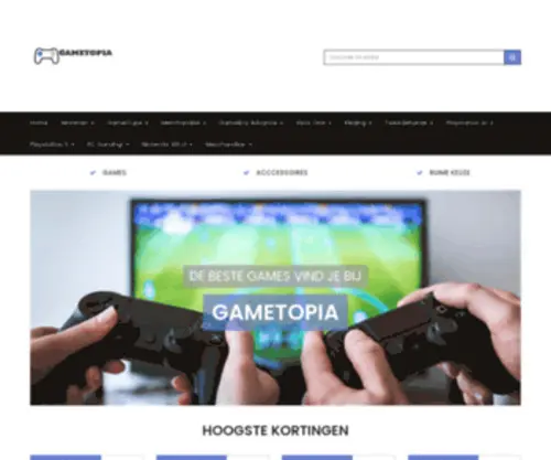 Gametopia.nl(Gametopia) Screenshot