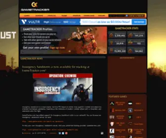 Gametracker.com(Game Tracker) Screenshot
