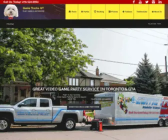 Gametrucks.ca(Game Trucks GT) Screenshot