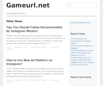 Gameurl.net(Games Online Games) Screenshot